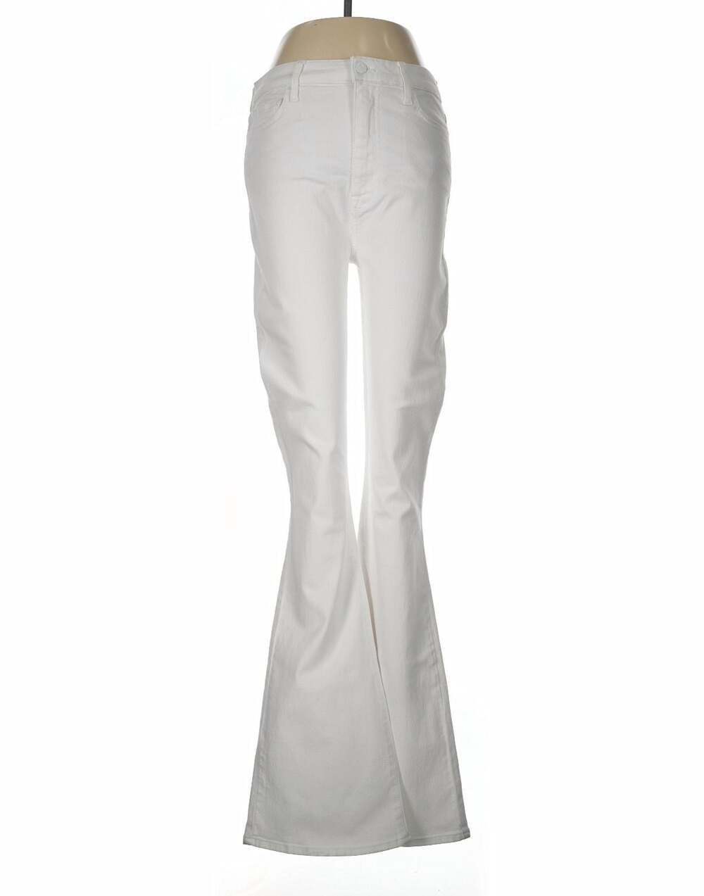 7 For All Mankind White Flare Jeans Size 29
